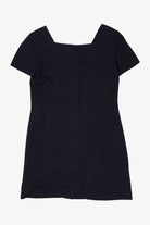 Vintage Black Yves Cossette Depeche Mode Cocktail Dress (1980s)