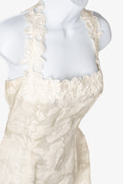 Vintage Ivory Scott McClinton Bridal Mini Dress (1990s)