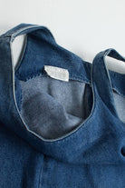 Denim Sheath Tank Dress