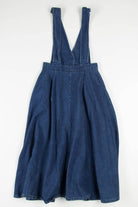 Denim Overall Maxi Dress