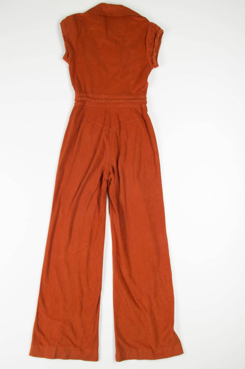 Vintage Trolley Car Jumpsuit (1970s)