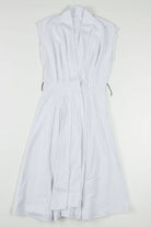 White Polka Dot Wrap Dress