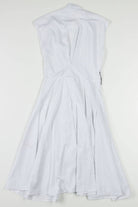 White Polka Dot Wrap Dress