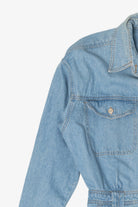 Vintage Leslie Fay Denim Shirt Dress (1990s)