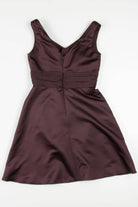 Brown Bridesmaid Dress 684