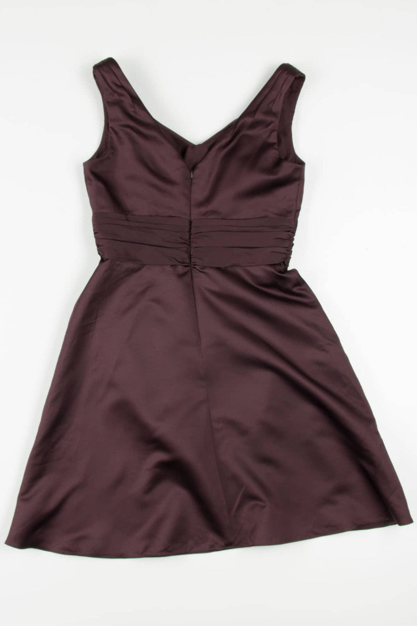 Brown Bridesmaid Dress 684