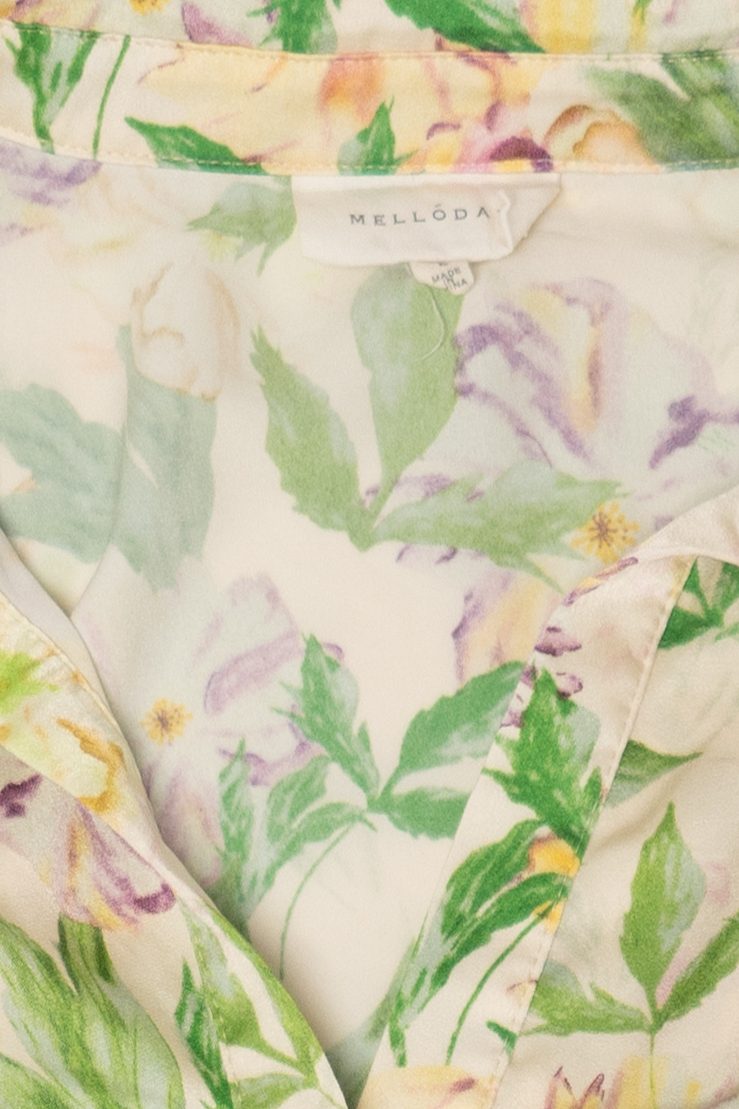 Recycled Melloday Floral Shirt Dress (2010s)