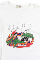 Vintage Japanese Geisha T-Shirt Dress