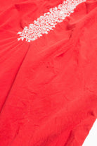 Vintage Red & White Huipil Dress