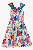 Vintage S.L. Fashions Floral Dress (1990s)