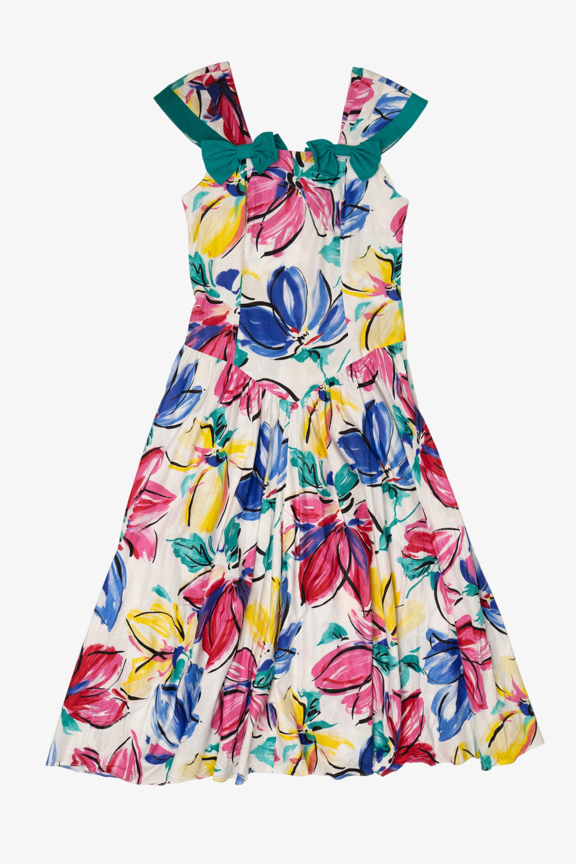 Vintage S.L. Fashions Floral Dress (1990s) – Ragstock