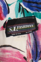 Vintage S.L. Fashions Floral Dress (1990s)