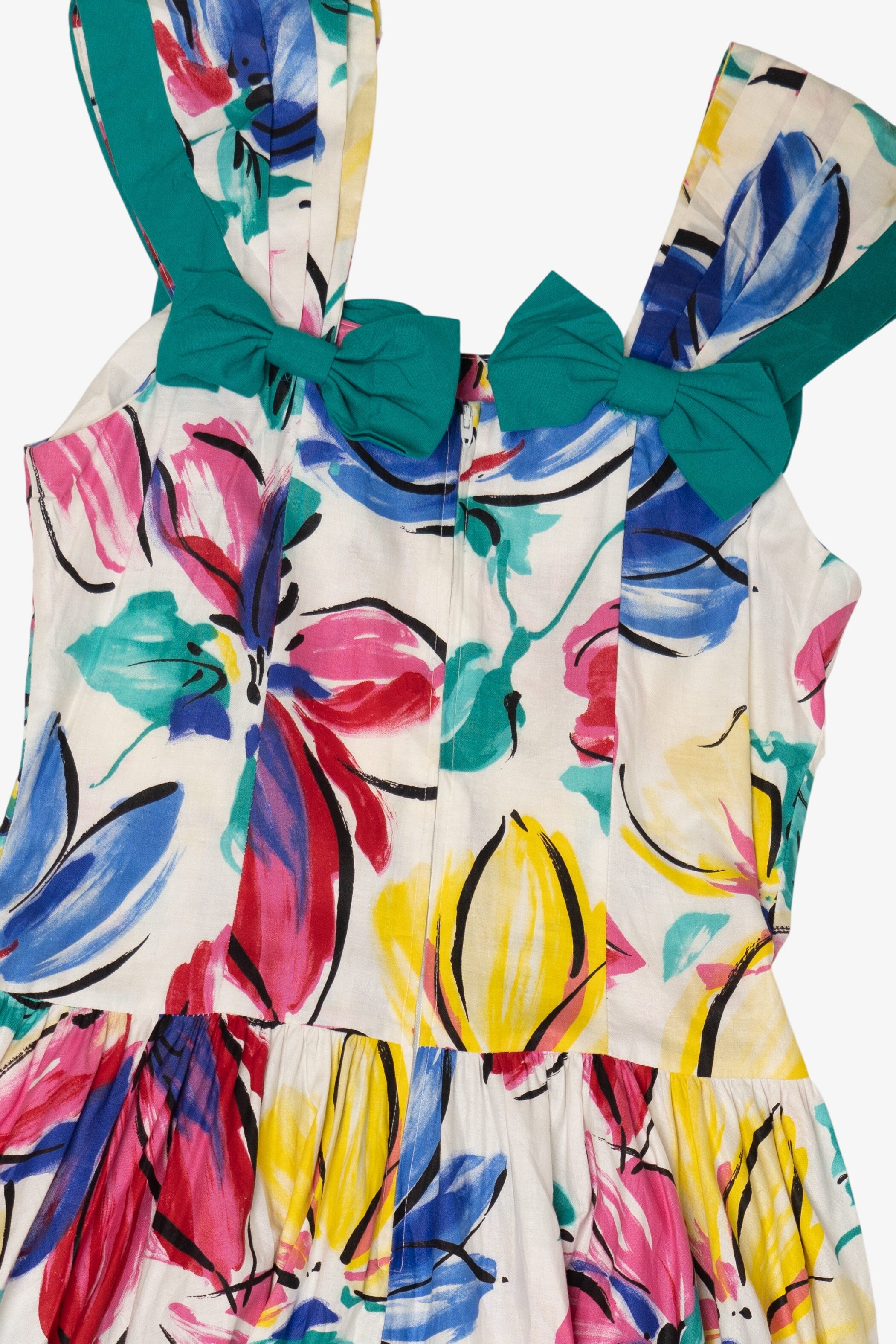 Vintage S.L. Fashions Floral Dress (1990s)
