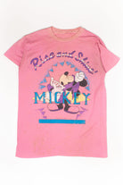 Vintage Rise and Shine Mickey T-Shirt Nightgown (1990s)