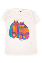 Vintage Rainbow Cat Cousins T-Shirt Nightgown (1990s)