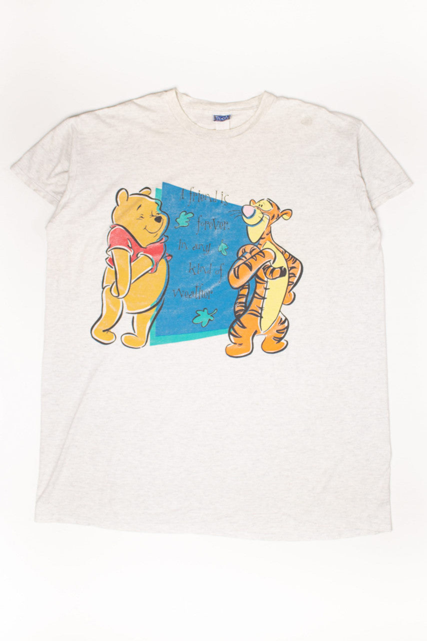 Vintage Pooh & Tigger A Friend Is Forever T-Shirt Nightgown (1990s)