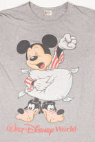 Vintage Tired Mickey Walt Disney World T-Shirt Nightgown (1990s)