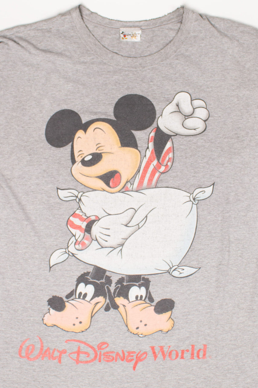 Vintage Tired Mickey Walt Disney World T-Shirt Nightgown (1990s)