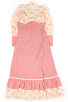 Vintage Floral Ruffled Gunne Sax Dress (1980s)
