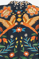 Farm Rio x Anthropologie Long Sleeve Button Front Maxi Dress