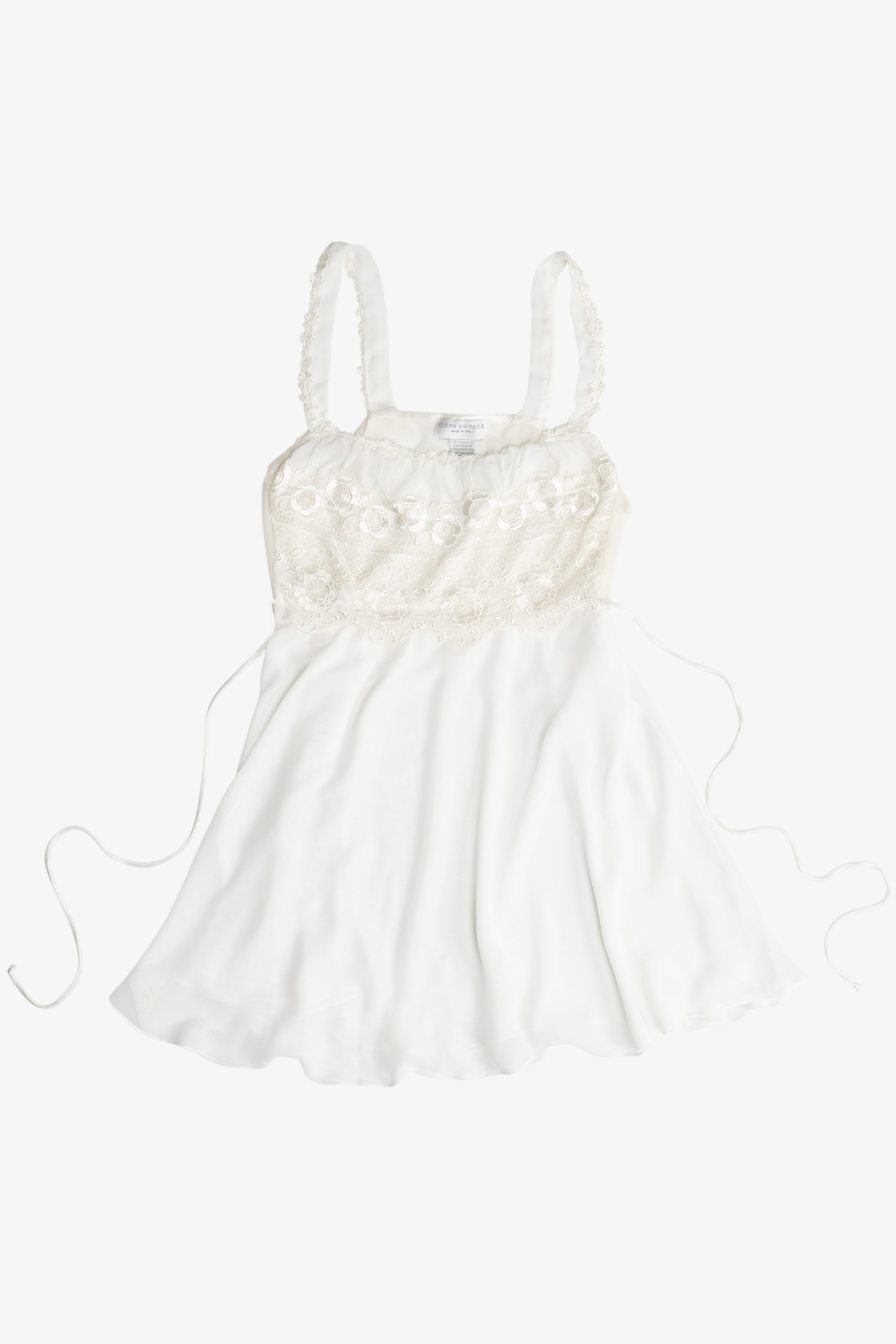 Flora Nikrooz Lace Chemise Dress (2020s)