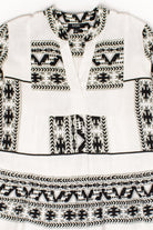 Black & White Geo Patterned Dress