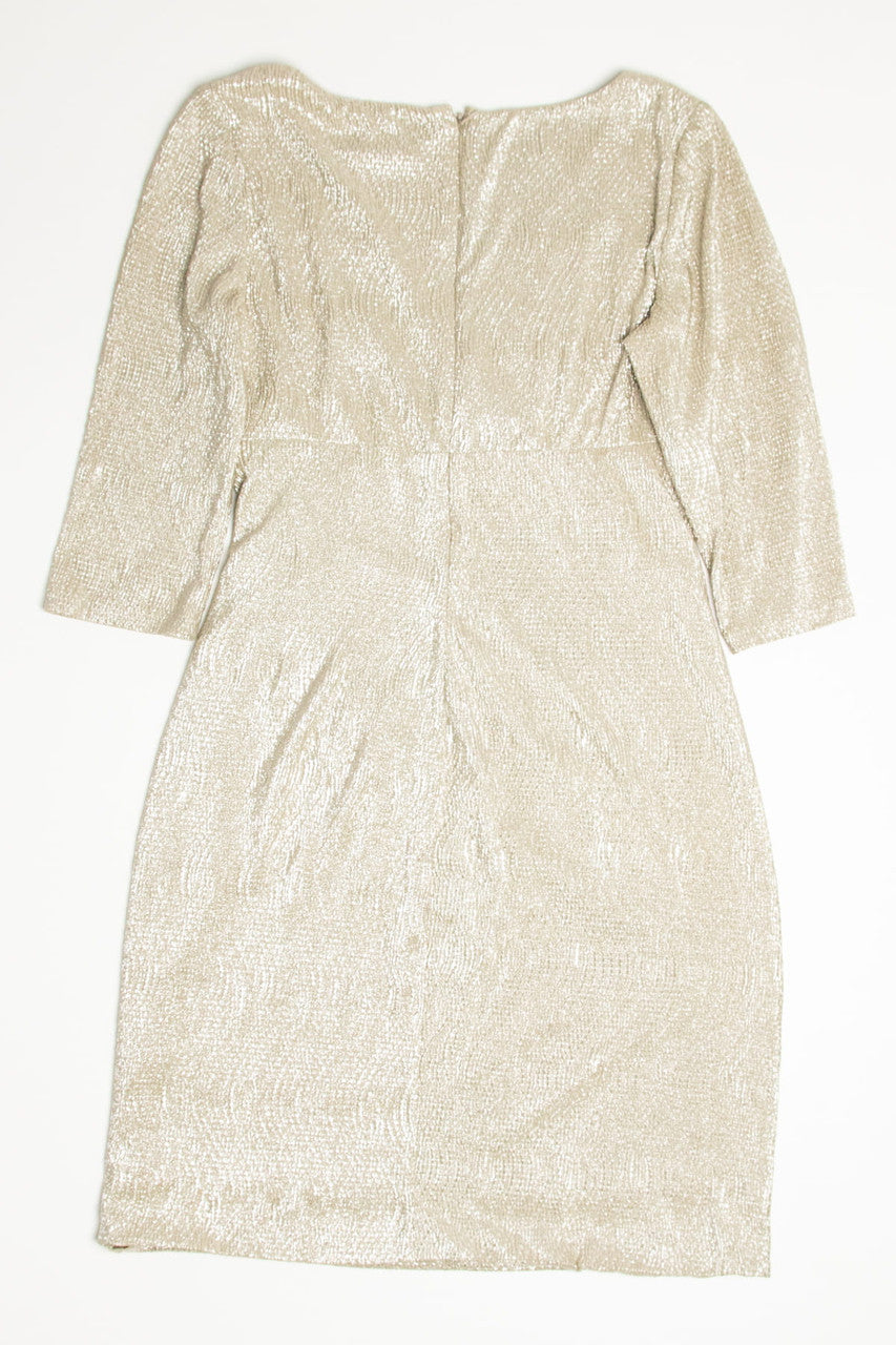 Shimmer Gold Ralph Lauren Dress (sz. 12)