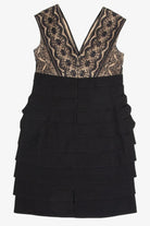 Lace & Black Ruffle Dress (sz. 14)