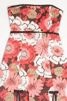 Pink Floral Tie Waist Lace Slip Dress (sz. 7)