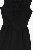 Vintage Black Embroidered Bleeker Street Dress (1970s)