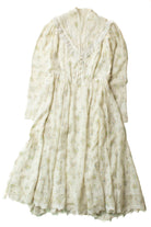 Vintage Lace Floral Gunne Sax Dress (1970s)