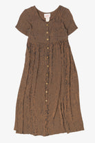 Vintage Tendency Maxi Dress (1990s)