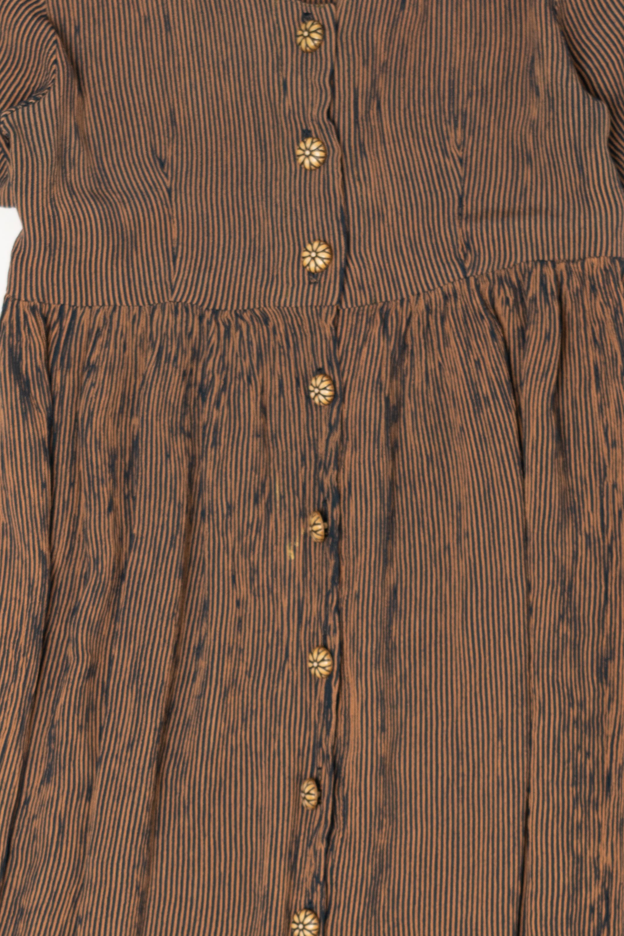 Vintage Tendency Maxi Dress (1990s)