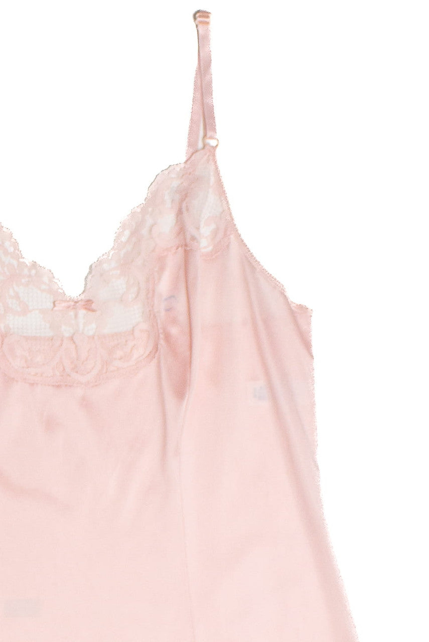 Vintage Baby Pink Slip Dress (1990s) 901
