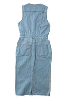 Vintage Bill Blass Sleeveless Denim Dress (1990s)