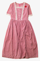 Vintage Rat Wear Fashions Pink Floral Dress (1980s)
