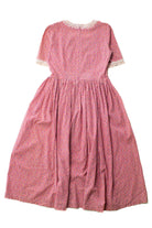 Vintage Rat Wear Fashions Pink Floral Dress (1980s)