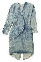 Vintage Rampage Acid Wash Denim Dress (1980s)