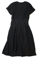 Vintage Nina Piccalino Black Polka Dot Dress (1990s)