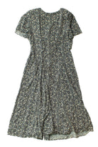 Vintage Caroline Wells Floral Button Up Dress (1990s)