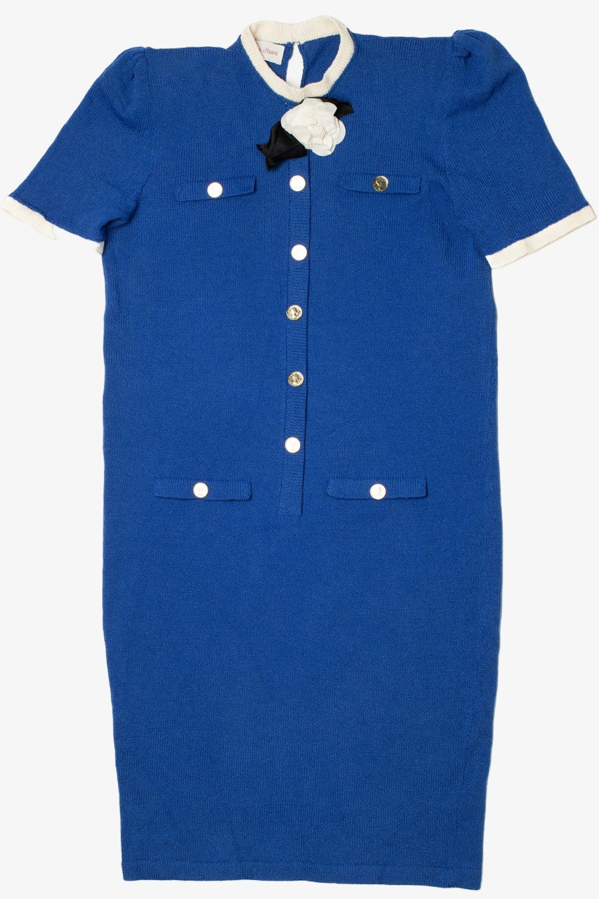 Vintage Connie O'Hare Stretchy Sweater Dress