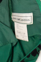 Vintage Emerald Scott McClintock Peplum Dress (1980s)