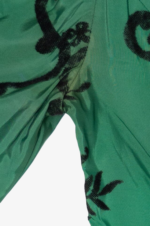 Vintage Emerald Scott McClintock Peplum Dress (1980s)
