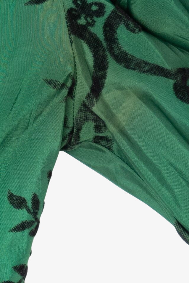 Vintage Emerald Scott McClintock Peplum Dress (1980s)