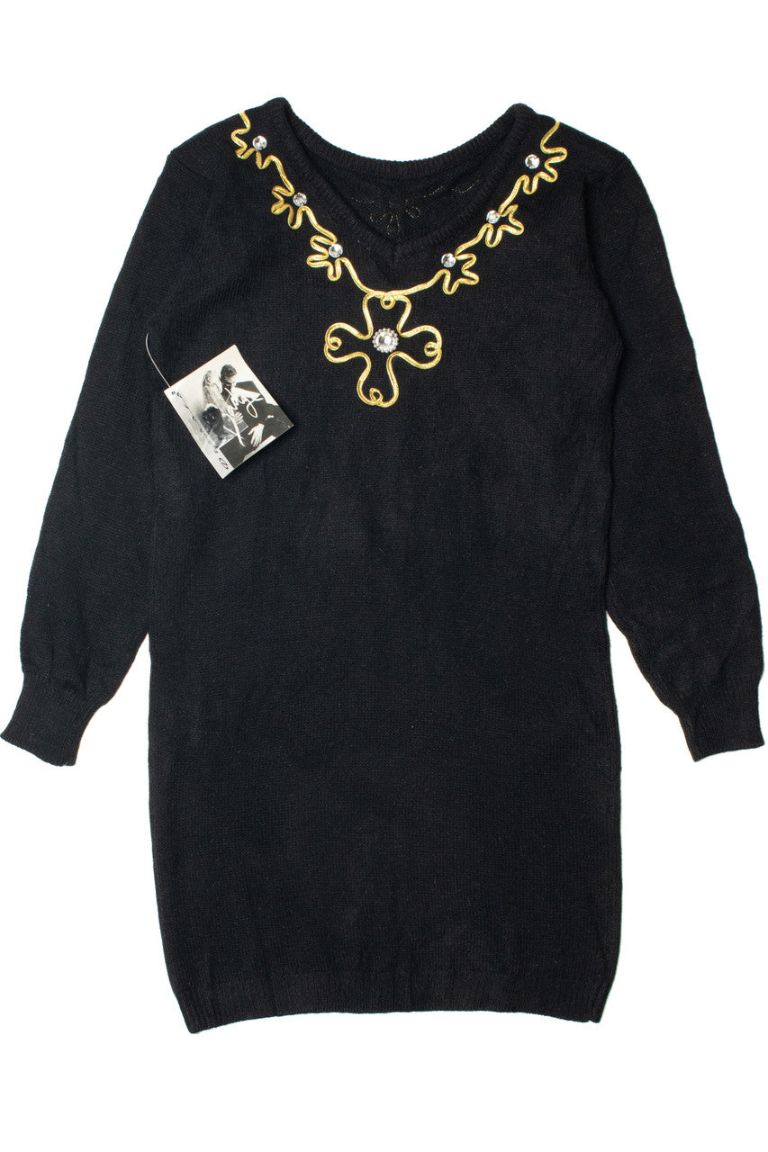 Vintage Badge Deadstock Sweater Dress NWT