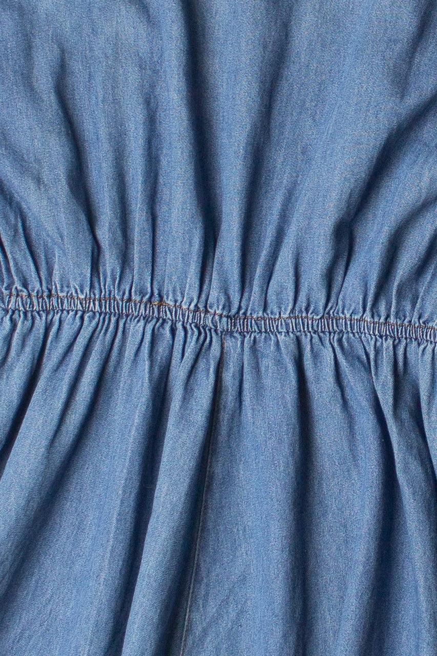 Vintage Coldwater Creek Batwing Denim Dress