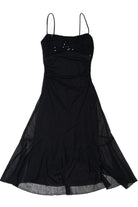 Vintage Sequin Flowy Ruby Rox Dress