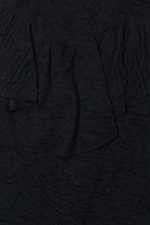Vintage Peplum Skirt Cross Back Dress (1980s)
