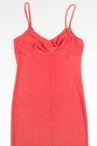 Red Ombre Sparkle Dress