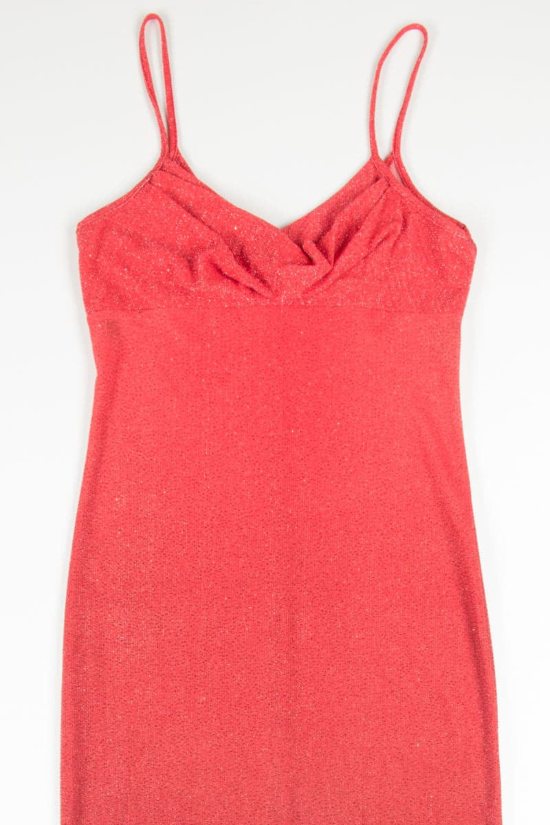 Red Ombre Sparkle Dress